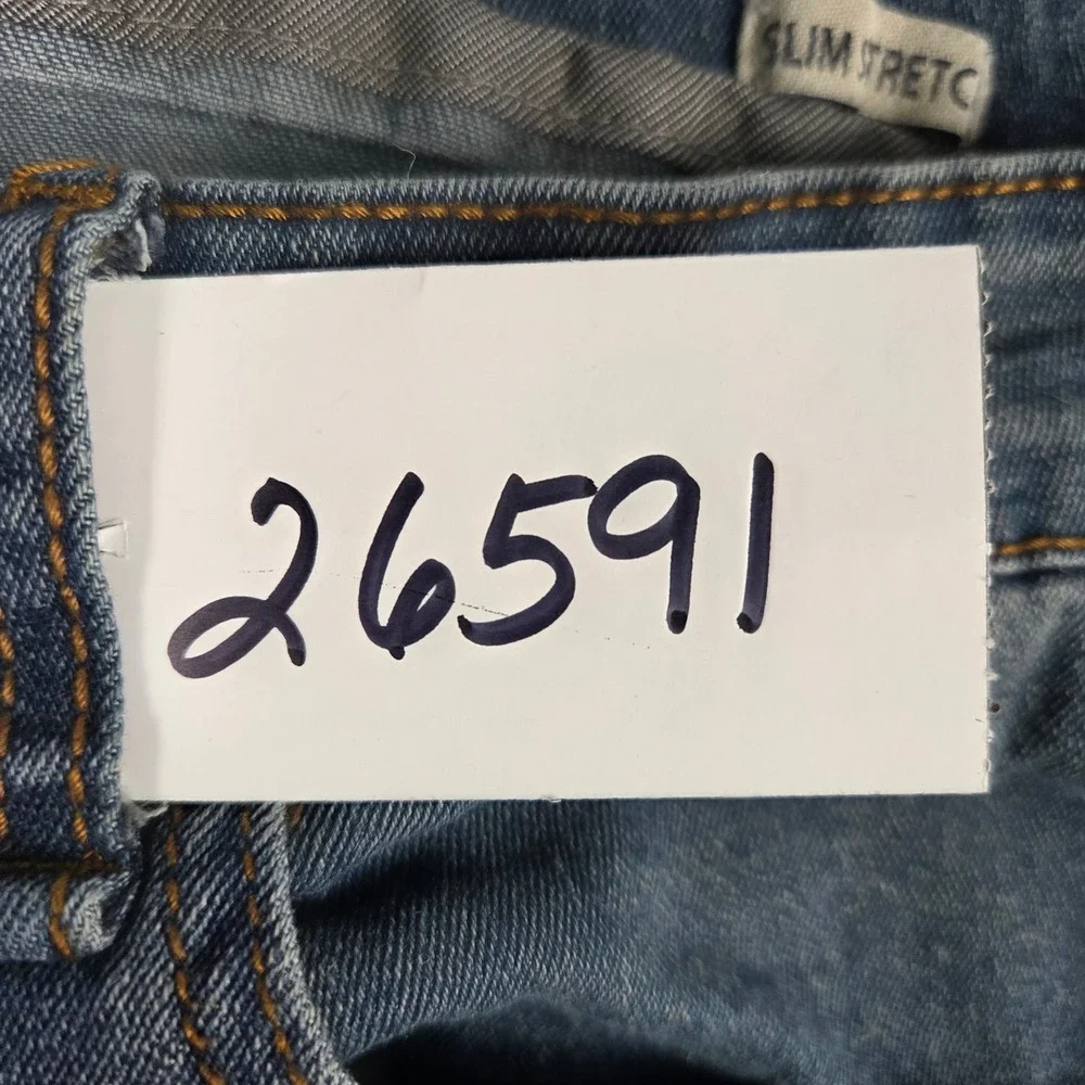 Hudson‎ & Barrow NYC Slim Stretch Jeans Mens 36x32 Medium Wash Denim Pants